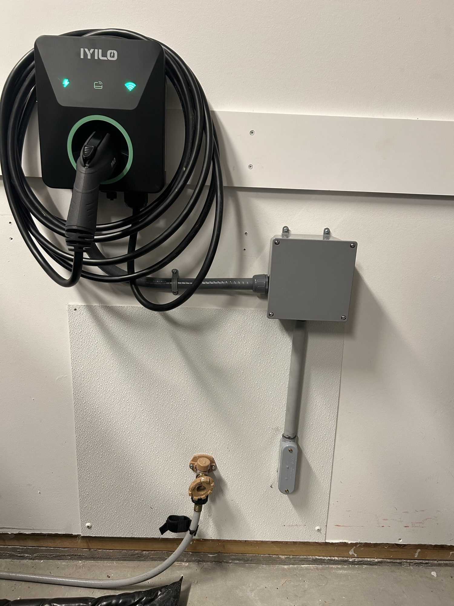 EV charger installation